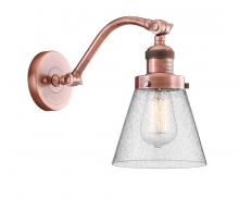 Innovations Lighting 515-1W-AC-G64 - Cone - 1 Light - 7 inch - Antique Copper - Adjustable Sconce