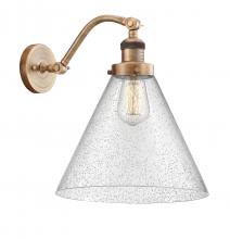 Innovations Lighting 515-1W-BB-G44-L - Cone - 1 Light - 12 inch - Brushed Brass - Adjustable Sconce