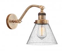 Innovations Lighting 515-1W-BB-G44 - Cone - 1 Light - 8 inch - Brushed Brass - Adjustable Sconce