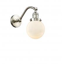 Innovations Lighting 515-1W-SN-G201-6 - Beacon - 1 Light - 6 inch - Brushed Satin Nickel - Adjustable Sconce