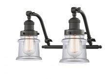 Innovations Lighting 515-2W-OB-G182S - Canton - 2 Light - 18 inch - Oil Rubbed Bronze - Adjustable Bath Vanity Light