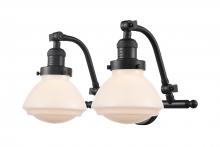 Innovations Lighting 515-2W-OB-G321 - Olean - 2 Light - 19 inch - Oil Rubbed Bronze - Adjustable Bath Vanity Light