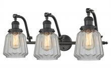 Innovations Lighting 515-3W-OB-G142-LED - Chatham - 3 Light - 28 inch - Oil Rubbed Bronze - Adjustable Bath Vanity Light