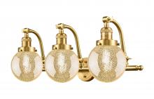 Innovations Lighting 515-3W-SG-G208-6 - Beacon - 3 Light - 26 inch - Satin Gold - Bath Vanity Light