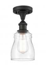 Innovations Lighting 516-1C-OB-G392 - Ellery - 1 Light - 5 inch - Oil Rubbed Bronze - Semi-Flush Mount