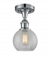 Innovations Lighting 516-1C-PC-G125 - Athens - 1 Light - 8 inch - Polished Chrome - Semi-Flush Mount