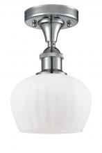 Innovations Lighting 516-1C-PC-G91 - Fenton - 1 Light - 7 inch - Polished Chrome - Semi-Flush Mount