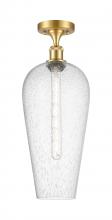 Innovations Lighting 516-1C-SG-G456-8SDY - Chelsea - 1 Light - 8 inch - Satin Gold - Semi-Flush Mount