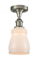 Innovations Lighting 516-1C-SN-G391 - Ellery - 1 Light - 5 inch - Brushed Satin Nickel - Semi-Flush Mount