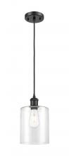 Innovations Lighting 516-1P-BK-G4424-7 - Paladin - 1 Light - 7 inch - Matte Black - Cord hung - Mini Pendant
