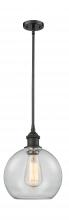 Innovations Lighting 516-1S-OB-G122C-8CL - Athens - 1 Light - 8 inch - Oil Rubbed Bronze - Mini Pendant