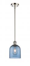 Innovations Lighting 516-1S-PN-G558-6BL - Bella - 1 Light - 6 inch - Polished Nickel - Mini Pendant