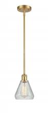 Innovations Lighting 516-1S-SG-G275 - Conesus - 1 Light - 6 inch - Satin Gold - Mini Pendant