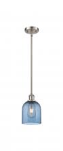 Innovations Lighting 516-1S-SN-G558-6BL - Bella - 1 Light - 6 inch - Brushed Satin Nickel - Mini Pendant