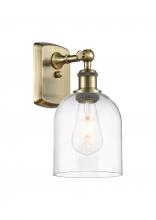 Innovations Lighting 516-1W-AB-G558-6CL - Bella - 1 Light - 6 inch - Antique Brass - Sconce