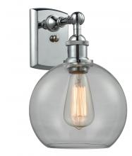 Innovations Lighting 516-1W-PC-G122C-8CL - Athens - 1 Light - 8 inch - Polished Chrome - Sconce