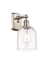 Innovations Lighting 516-1W-SN-G558-6CL - Bella - 1 Light - 6 inch - Brushed Satin Nickel - Sconce