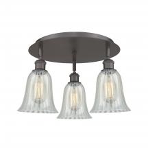 Innovations Lighting 516-3C-OB-G2811 - Hanover - 3 Light - 18 inch - Oil Rubbed Bronze - Flush Mount