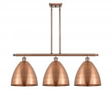 Innovations Lighting 516-3I-AC-MBD-12-AC - Bristol - 3 Light - 39 inch - Antique Copper - Stem hung - Island Light