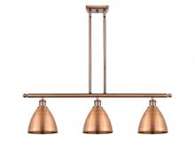 Innovations Lighting 516-3I-AC-MBD-75-AC - Bristol - 3 Light - 36 inch - Antique Copper - Stem hung - Island Light