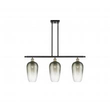 Innovations Lighting 516-3I-BAB-G484-7SL - Brookhaven Flute - 3 Light - 36 inch - Black Antique Brass - Stem Hung - Island Light