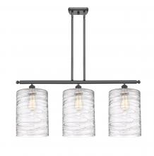 Innovations Lighting 516-3I-BK-G1113-L - Cobbleskill - 3 Light - 36 inch - Matte Black - Cord hung - Island Light