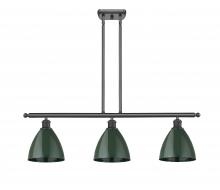 Innovations Lighting 516-3I-OB-MBD-75-GR - Plymouth - 3 Light - 36 inch - Oil Rubbed Bronze - Cord hung - Island Light