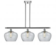 Innovations Lighting 516-3I-PC-G92-L - Fenton - 3 Light - 38 inch - Polished Chrome - Stem hung - Island Light