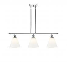 Innovations Lighting 516-3I-PC-GBC-81 - Berkshire - 3 Light - 36 inch - Polished Chrome - Cord hung - Island Light