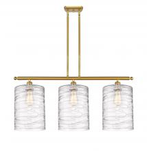 Innovations Lighting 516-3I-SG-G1113-L - Cobbleskill - 3 Light - 36 inch - Satin Gold - Cord hung - Island Light