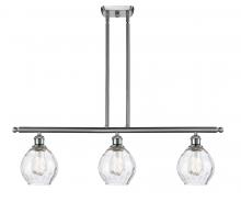 Innovations Lighting 516-3I-SN-G362 - Waverly - 3 Light - 36 inch - Brushed Satin Nickel - Cord hung - Island Light