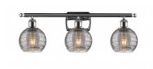 Innovations Lighting 516-3W-PC-G1213-6SM - Athens Deco Swirl - 3 Light - 26 inch - Polished Chrome - Bath Vanity Light
