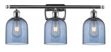 Innovations Lighting 516-3W-PC-G558-6BL - Bella - 3 Light - 26 inch - Polished Chrome - Bath Vanity Light