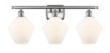 Innovations Lighting 516-3W-SN-G651-8 - Cindyrella - 3 Light - 28 inch - Brushed Satin Nickel - Bath Vanity Light