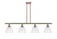 Innovations Lighting 516-4I-AC-GBD-754 - Bristol - 4 Light - 48 inch - Antique Copper - Stem hung - Island Light