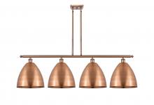 Innovations Lighting 516-4I-AC-MBD-12-AC - Bristol - 4 Light - 50 inch - Antique Copper - Stem hung - Island Light