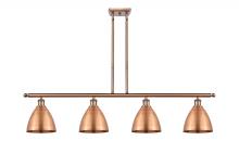 Innovations Lighting 516-4I-AC-MBD-75-AC - Bristol - 4 Light - 48 inch - Antique Copper - Stem hung - Island Light