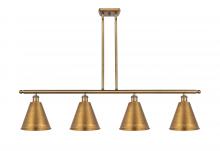 Innovations Lighting 516-4I-BB-MBC-8-BB - Berkshire - 4 Light - 48 inch - Brushed Brass - Cord hung - Island Light