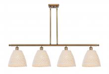 Innovations Lighting 516-4I-BB-NBD-9-NAT - Bristol Natural - 4 Light - 48 inch - Brushed Brass - Cord hung - Island Light
