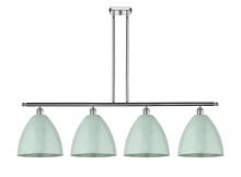 Innovations Lighting 516-4I-PC-MBD-12-SF - Plymouth - 4 Light - 50 inch - Polished Chrome - Cord hung - Island Light