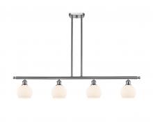 Innovations Lighting 516-4I-SN-G121-6 - Athens - 4 Light - 48 inch - Brushed Satin Nickel - Cord hung - Island Light