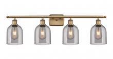 Innovations Lighting 516-4W-BB-G558-6SM - Bella - 4 Light - 36 inch - Brushed Brass - Bath Vanity Light