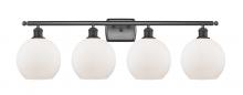 Innovations Lighting 516-4W-OB-G121 - Athens - 4 Light - 38 inch - Oil Rubbed Bronze - Bath Vanity Light