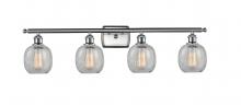 Innovations Lighting 516-4W-SN-G105-LED - Belfast - 4 Light - 36 inch - Brushed Satin Nickel - Bath Vanity Light