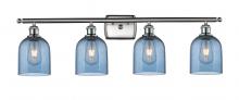 Innovations Lighting 516-4W-SN-G558-6BL - Bella - 4 Light - 36 inch - Brushed Satin Nickel - Bath Vanity Light