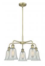 Innovations Lighting 516-5CR-AB-G2811 - Hanover - 5 Light - 24 inch - Antique Brass - Chandelier