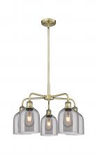 Innovations Lighting 516-5CR-AB-G558-6SM - Bella - 5 Light - 24 inch - Antique Brass - Chandelier