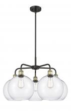 Innovations Lighting 516-5CR-BAB-G122-10 - Athens - 5 Light - 28 inch - Black Antique Brass - Chandelier