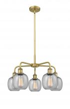 Innovations Lighting 516-5CR-BB-G104 - Belfast - 5 Light - 24 inch - Brushed Brass - Chandelier