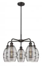 Innovations Lighting 516-5CR-OB-G557-6SM - Vaz - 5 Light - 24 inch - Oil Rubbed Bronze - Chandelier